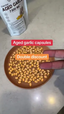 Odorless Garlic Softgels #tiktokshopcreatorpick #tiktokshopcreatorpicks #tiktokshoprestock #bfcm #microingredients 