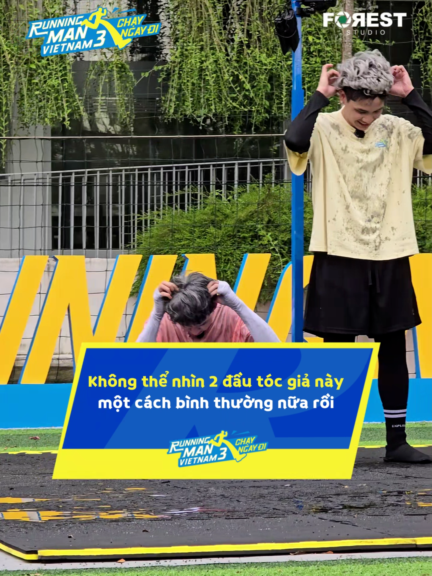 Nhìn là nhớ cảnh tượng lộn tóc giả 🎬 Tập 7 Running Man Vietnam mùa 3 - CHẠY NGAY ĐI đang có trên hệ thống kênh FOREST STUDIO.  Ⓒ Running Man Vietnam Season 3 - Bản quyền thuộc Forest Studio.   #RunningManVietnam #RunningManVietnamSeason3 #chayngaydi #ForestStudio #TranThanh #NinhDuongLanNgoc #LienBinhPhat #quangtuan #anhtuatus #quangtrung #quanap #LeNhan #MinhHang #chinsu #vanmonngonbungvi #bunglenvantiecvui #NuocmamcacomNamNgu #NuocmamNamNgu #CoNamNguthemhanhphuc #DownyVietnam #THOMMMMM #DookkiVietnam