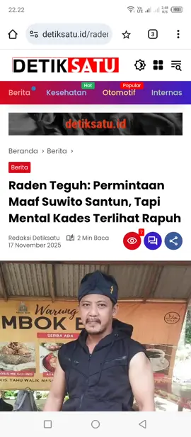 Kades bukan Nabi