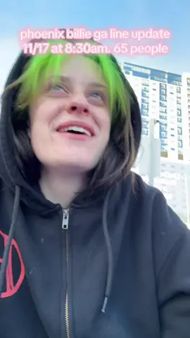 BILLIE PHOENIX GA LINE UPDATE #billieeilish #fyp #foryoupage #viral #hmhas @BILLIE EILISH 