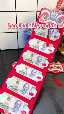 Bao lì xì nhiều ngăn, tết mà lì xì cái bao lì xì này thì vui cả năm luôn nè mọi người ơi #baolixi #baolixinhieungan #tet2026 #xuhuong #fyp 