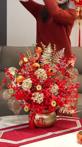 Bầu đào đông đỏ trang trí Tết #tet2026 #trangtritet #decortet #daodongdo #phukientet 