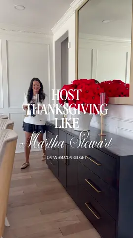 Link in bio!If you love a classic Thanksgiving table, this setup is such an easy way to get that polished, cozy, “Martha would approve” look without spending a fortune. The tartan tablecloth, gold-rimmed chargers, scalloped napkins, and those adorable turkey rings… all affordable pieces that make your table feel thoughtful and festive. A little mix of textures, a little gold, and suddenly your dining room feels like the holidays walked right in. 🤍 give thanks holidaytable thanksgivingdecor festivehosting cozyclassic affordablefinds amazoninspired ralphlaurenaesthetichome amazoninfluencer mexicanamerican mexicanamericaninfluencer