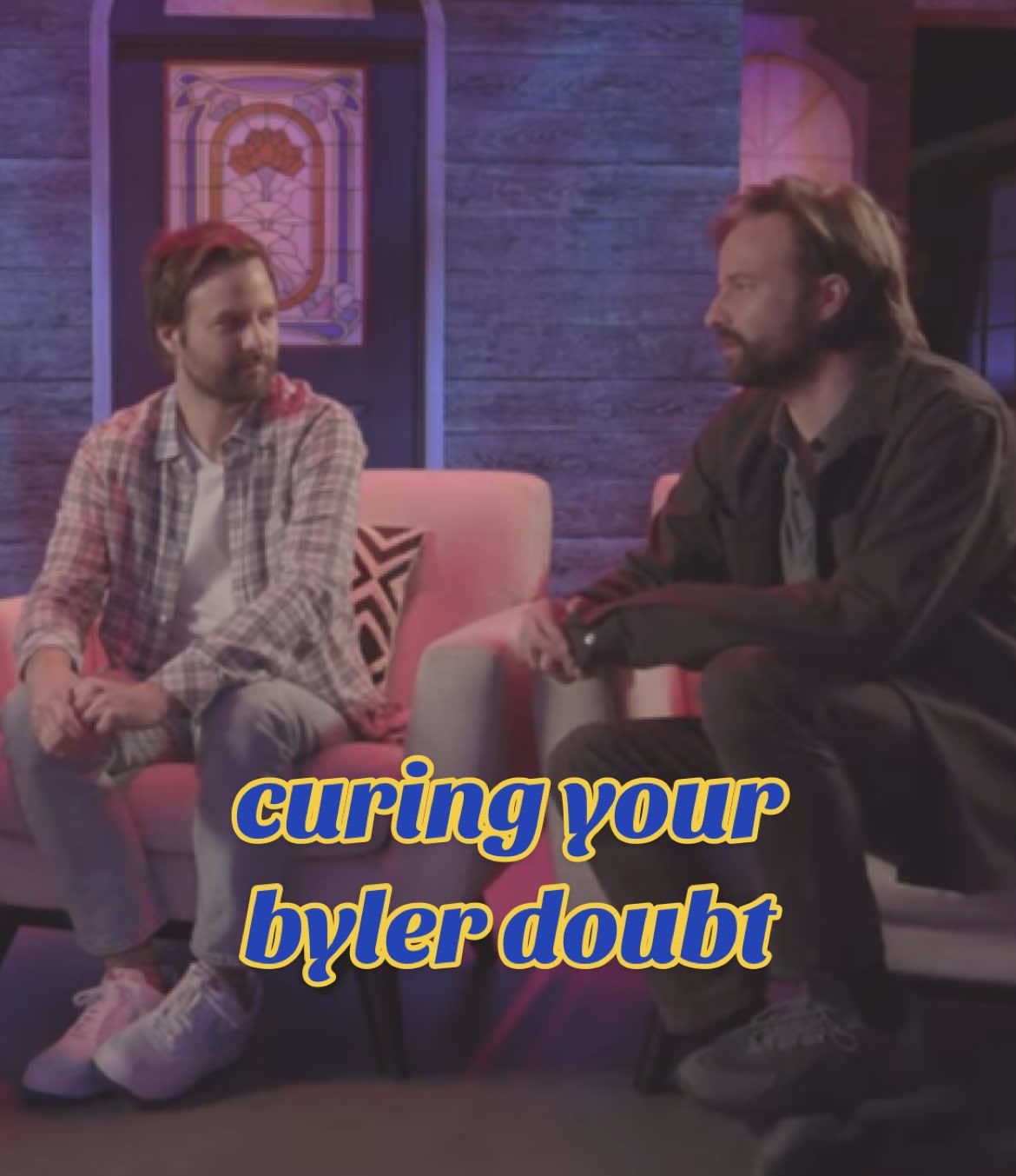 the only proof i need is how happy the duffer brothers get when they talk about byler  #byler #strangerthings #bylerendgame #willbyers #mikewheeler 