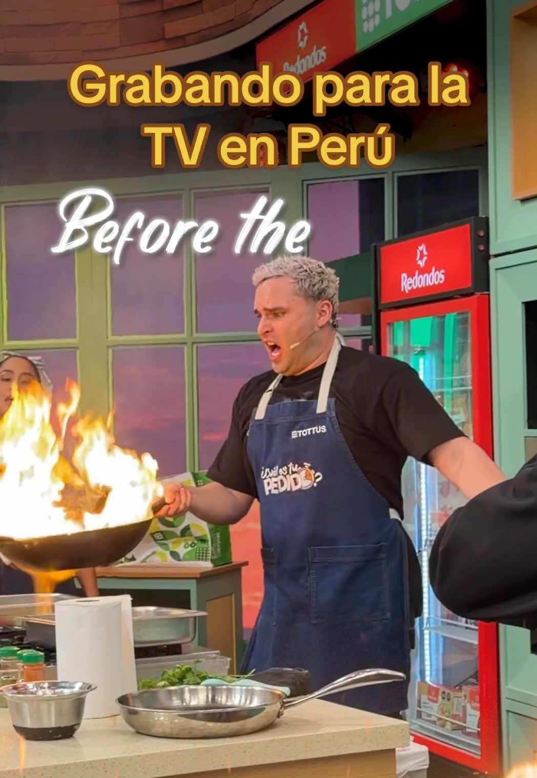 Mi primera competencia de cocina en la TV de Perú!! HOY 7pm en Latina!! 📺 🇵🇪🔥 Me enfrenté contra @Phillip Chu Joy para cocinarle comida deliciosa a @Kiwi en el programa de @NellyRossinelli 🙌🥳 #peru #lima #Vlog #comida #cocinando 