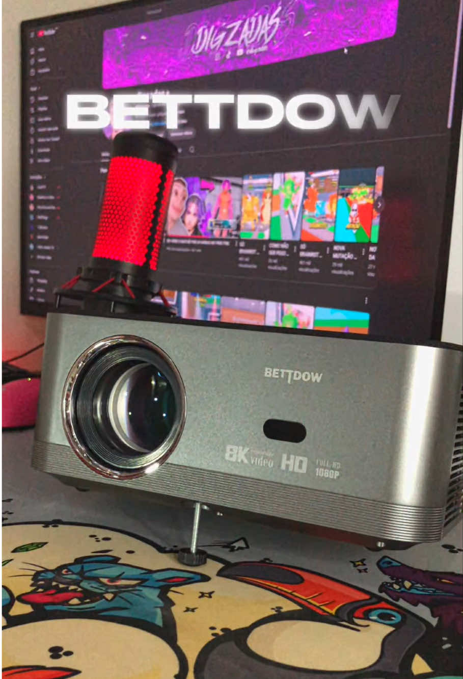 MELHOR PROJETOR CUSTO BENEFÍCIO #BETTDOW #GOOJODOQ 