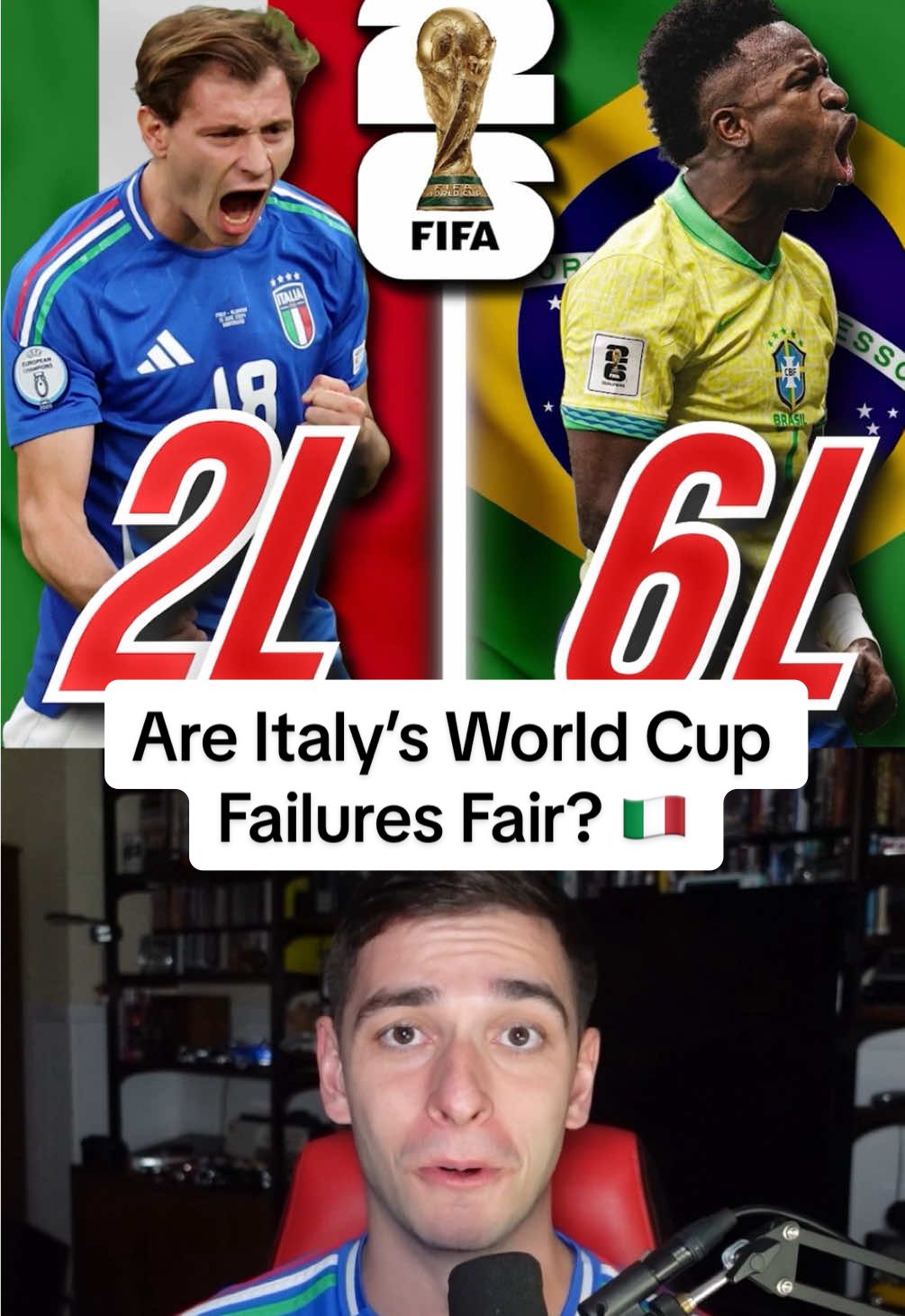 Are Italy’s World Cup Failures Fair? 🇮🇹 #italy #worldcup #norway #azzurri 