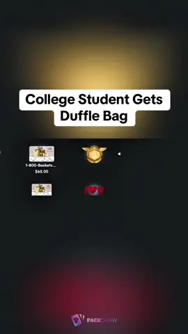 College Student Gets Duffle Bag