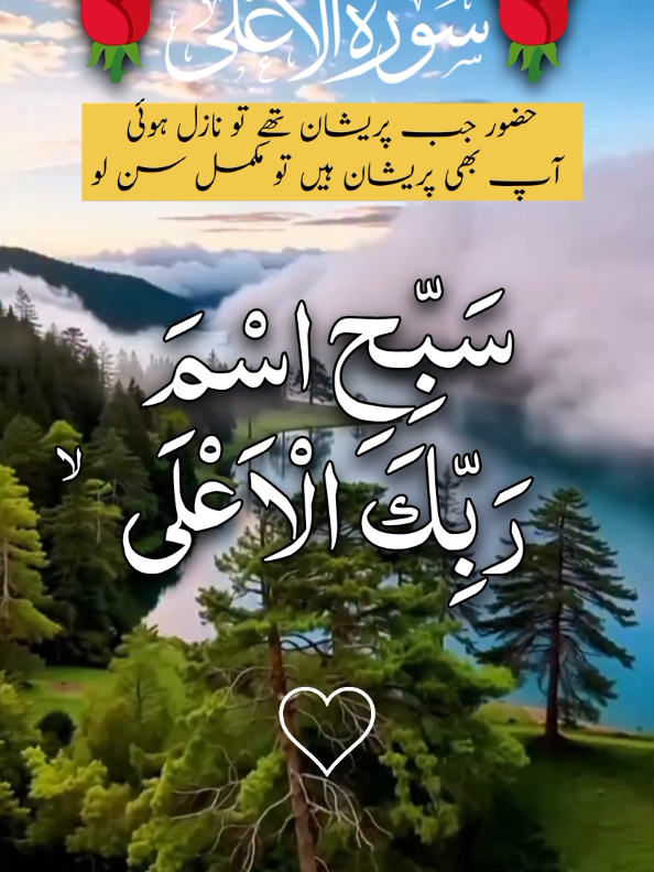 Surah Al-A'la With Urdu translation 🫶🕋🫶  #القران_الكريم_راحه_نفسية😍🕋 #راحة_نفسية😍🕋🕊️ #القران_الكريم_راحه_نفسي😍🕋 #القران_الكريم_راحه_نفسي😍🕋 #ارح_سمعك_بالقران #سبحان_الله_وبحمده_سبحان_الله_العظيم #القران_الكريم #صلوا_على_رسول_الله🤲🕋 #امين_يارب_العالمين #دوردشریف_پڑھ_لیجے #سبحان_الله_وبحمده_سبحان_الل #foryou #tiktokpakistan🇵🇰 #quran_alkareem #fyppppppppppppppppppppppp #growmyaccount #foryoupage❤️❤️ #4you #Tiktok #muslimtiktok @TikTok Pakistan 