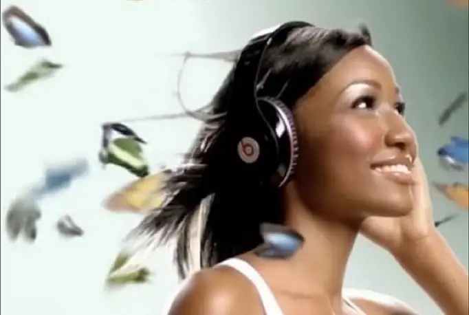 a few seconds sequence from a 15 year old music video that eventually became a worldwide meme, one of the most popular reaction pics, called “The girl with the headphones” meme.