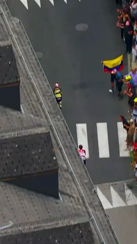 What a surprise! 🤫😬 #pogacar #Wengergaard #Highlights #ComeWatch #Cycling 