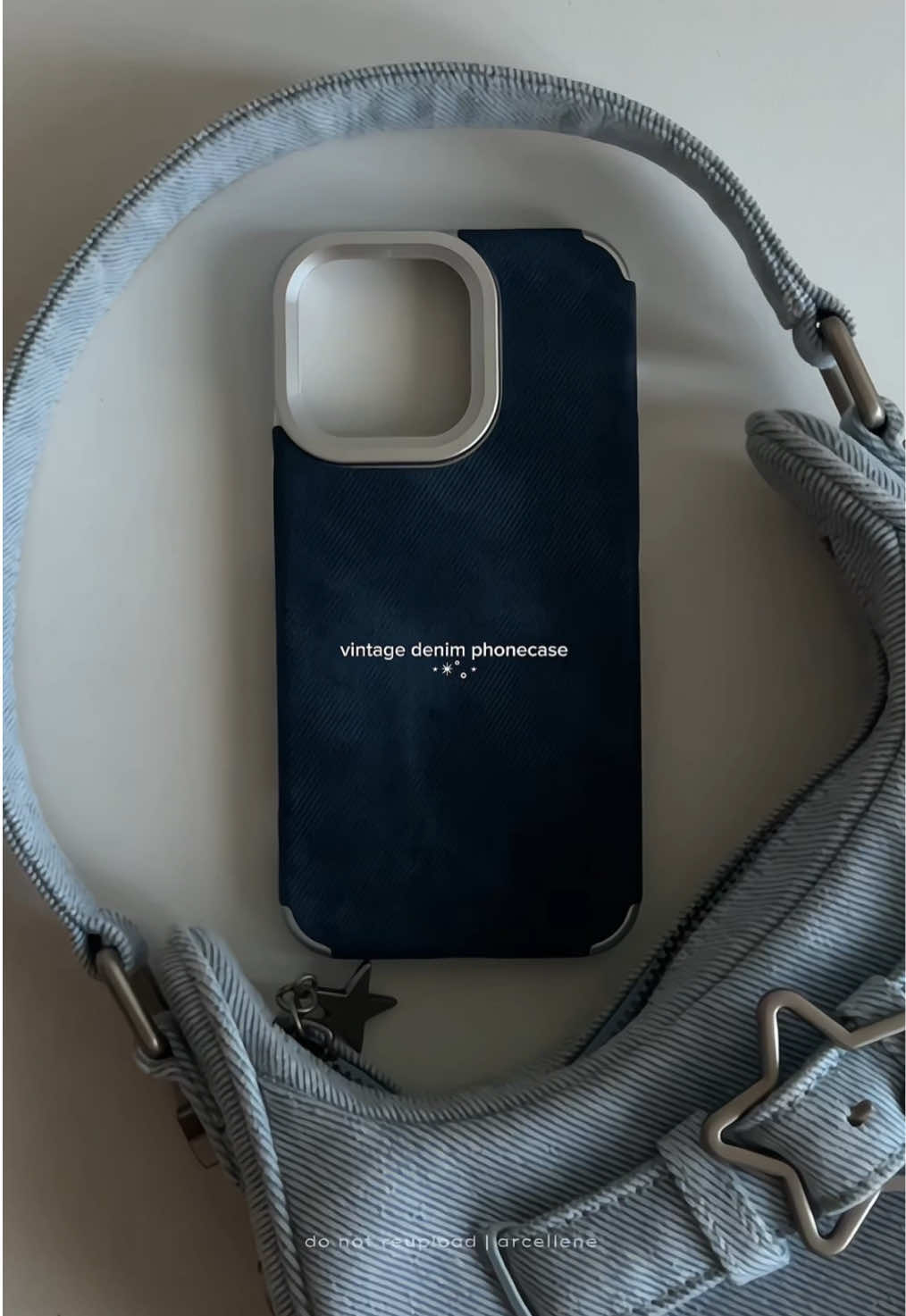 so inlove with my denim phonecase 💫 #case #phonecase #iphonecase #fyp #viral 