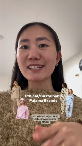 Ethical/Sustainable Pajama Brands that are cooler than any fast fashion ones!  #ethicalfashionbrand #sustainablefashionbrand #sustainablefashion #pajamaset #familypajamas 
