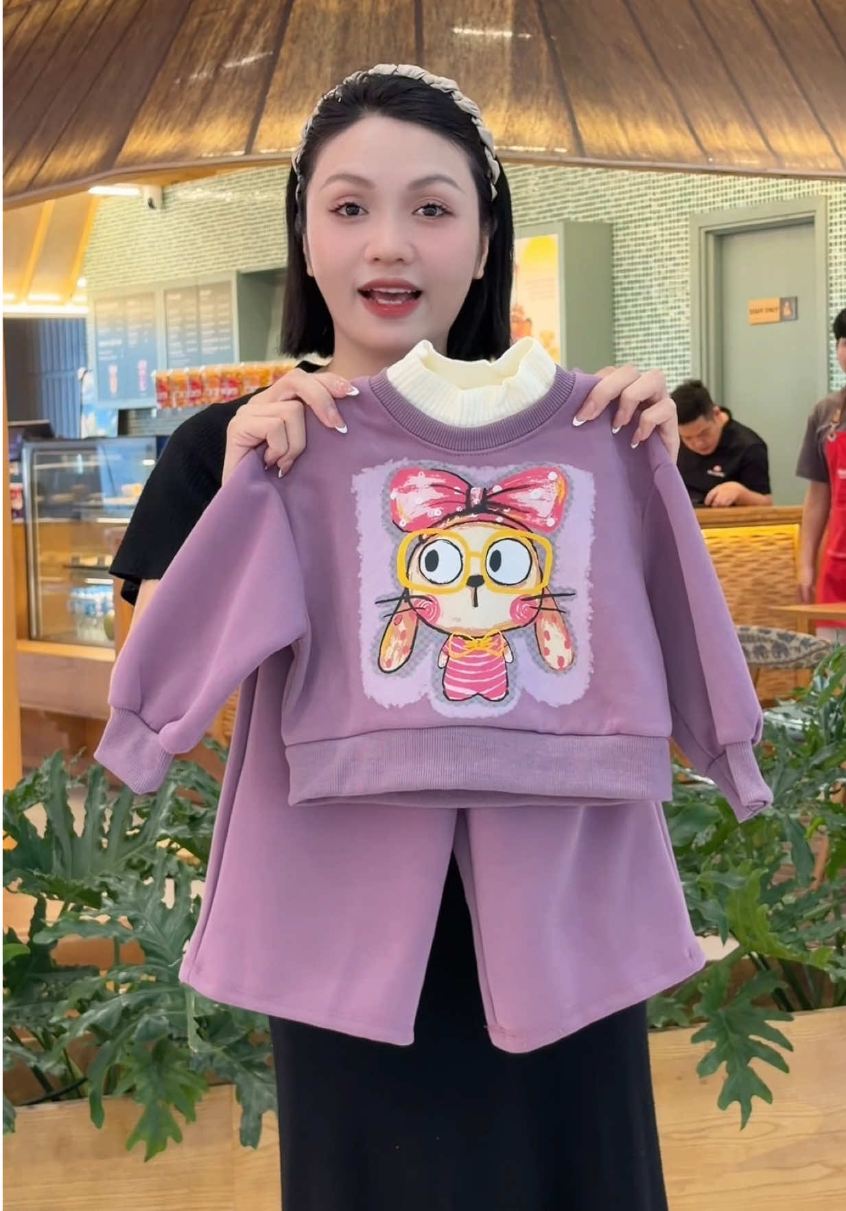 Bô nie cho bé gái dày dặn ấm áp xinh sour cho bé #megiangcogu #quanaotreem #setxinhchobe #bothudongchobe #bonichobe 