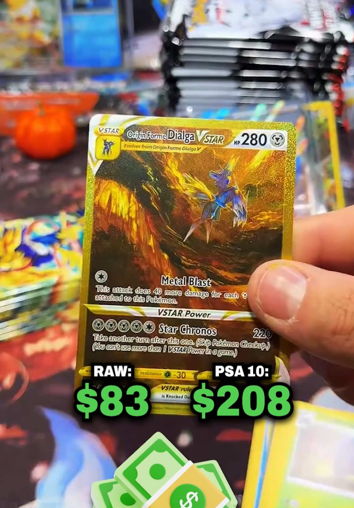 We pulled the GOLD DIALGA from Crown Zenith #pokemon #pokemontcg #pokemoncards 
