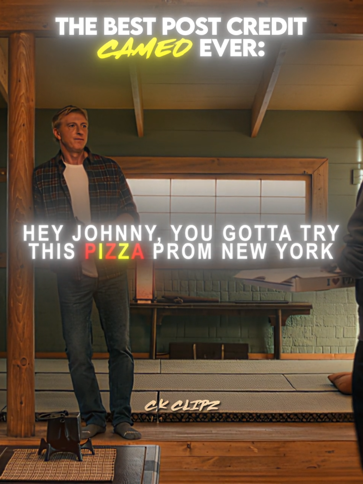 Legend himself actually showed up 👏 #karatekidlegends #thekaratekid #karatekid #johnnylawerence #daniellarusso #lifong #victorlipani #mialipani #cobrakai #cobrakai🐍 #cobrakaichop