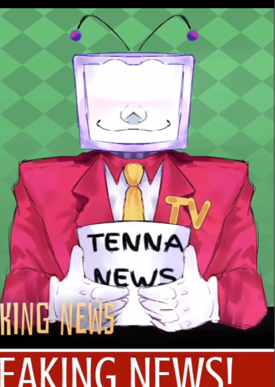 📺  #deltarune #undertale #deltarunetenna #tenna #spamton #art #edit #tweening #fyp #foryoupage