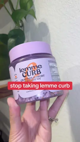 Had to share this about lemme curb soft chews! #lemme #lemmecurb  *not medical advice *sale is limited time