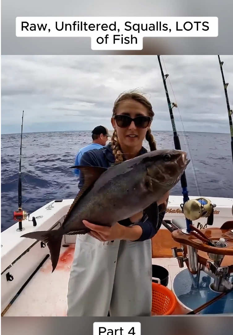 Raw, Unfiltered, Squalls, LOTS of Fish and a Happy Ending! #kellyyoung #fish #fishing #virul #fypシ