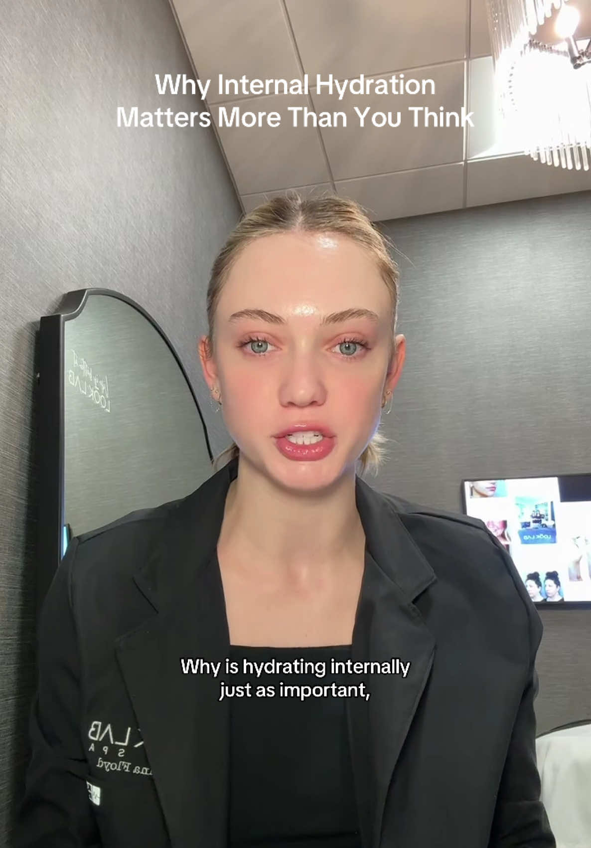 Keeping your skin hydrated starts inside. Drinking enough water is just as important as your skincare routine 💧✨  @Hanna | Denver Esthetician  #skincare #skincaretips #hydration #healthyskin #medspa 