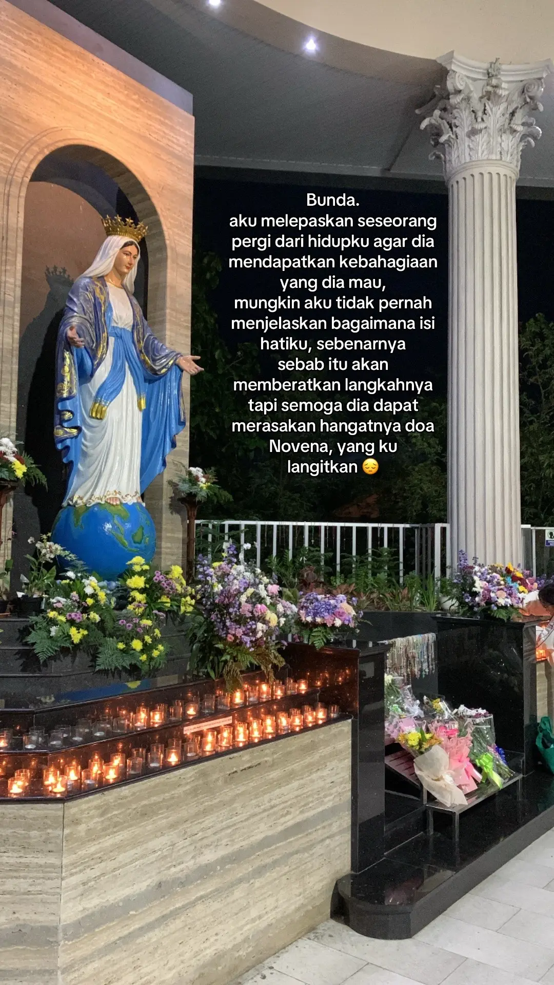 cinta seperti apa lagi yg harus ku percaya bunda🥺#katolikku #katolikindonesia #bundamaria 