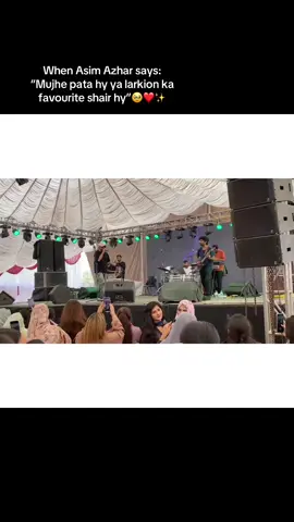 “Asim Azhar + Meem Se Mohabbat = perfection✨💗@Asim Azhar #foryou #liveconcert #fyp #pgc 