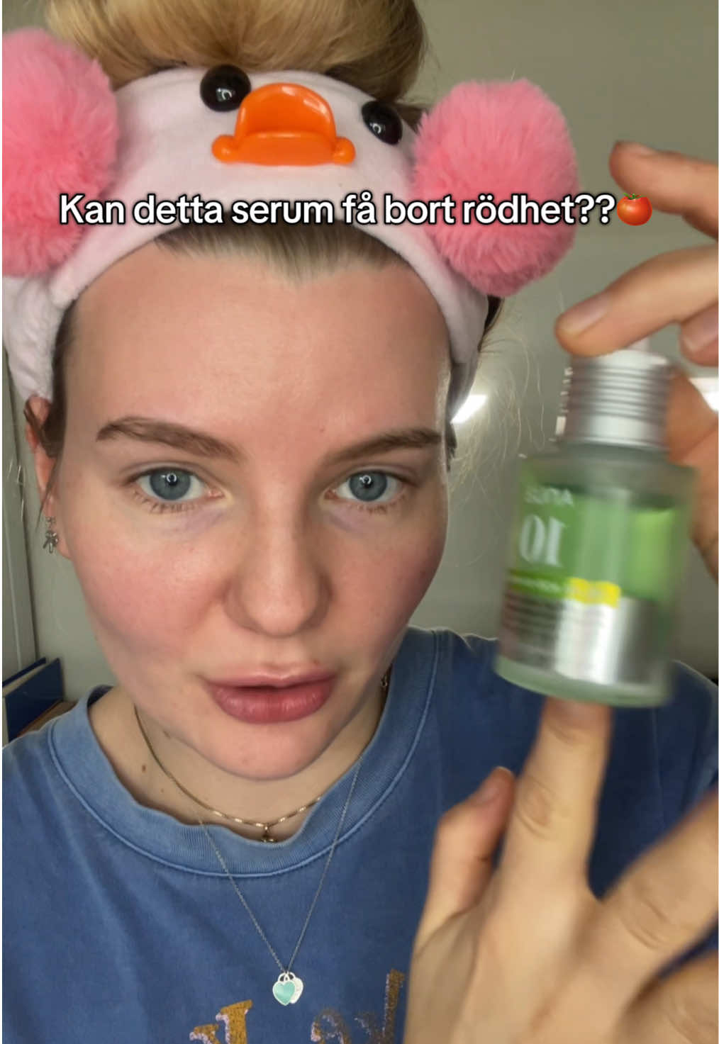 Gåva från @anua_global ,, testar om azealic serumet lugnar röd hud som de säger!! Tycker ni det funkade??🫶 #anua #testar #rosacea #hyaluronicacid #koreanskincare 