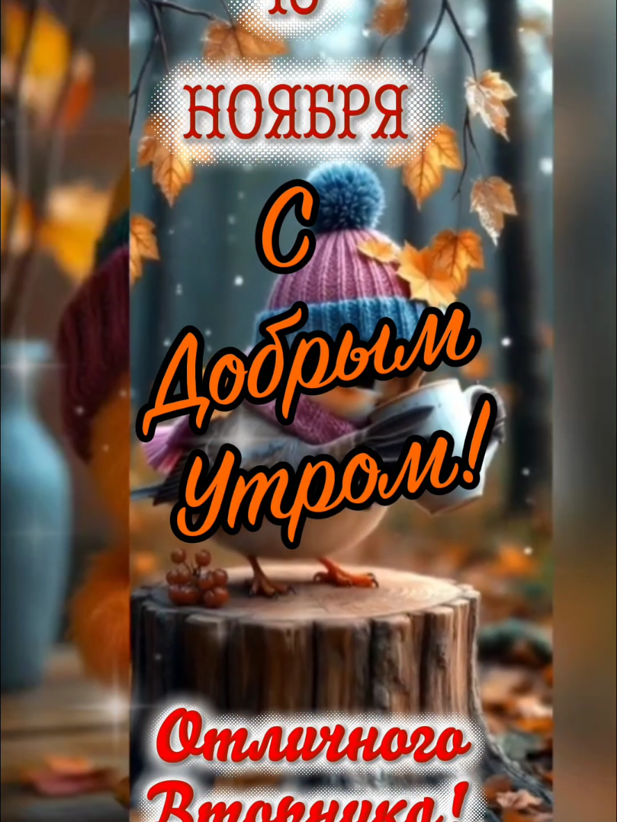 С Добрым Утром! 18 ноября. #сдобрымутром #отличноговторника #владаалматы #18ноября #подписка 