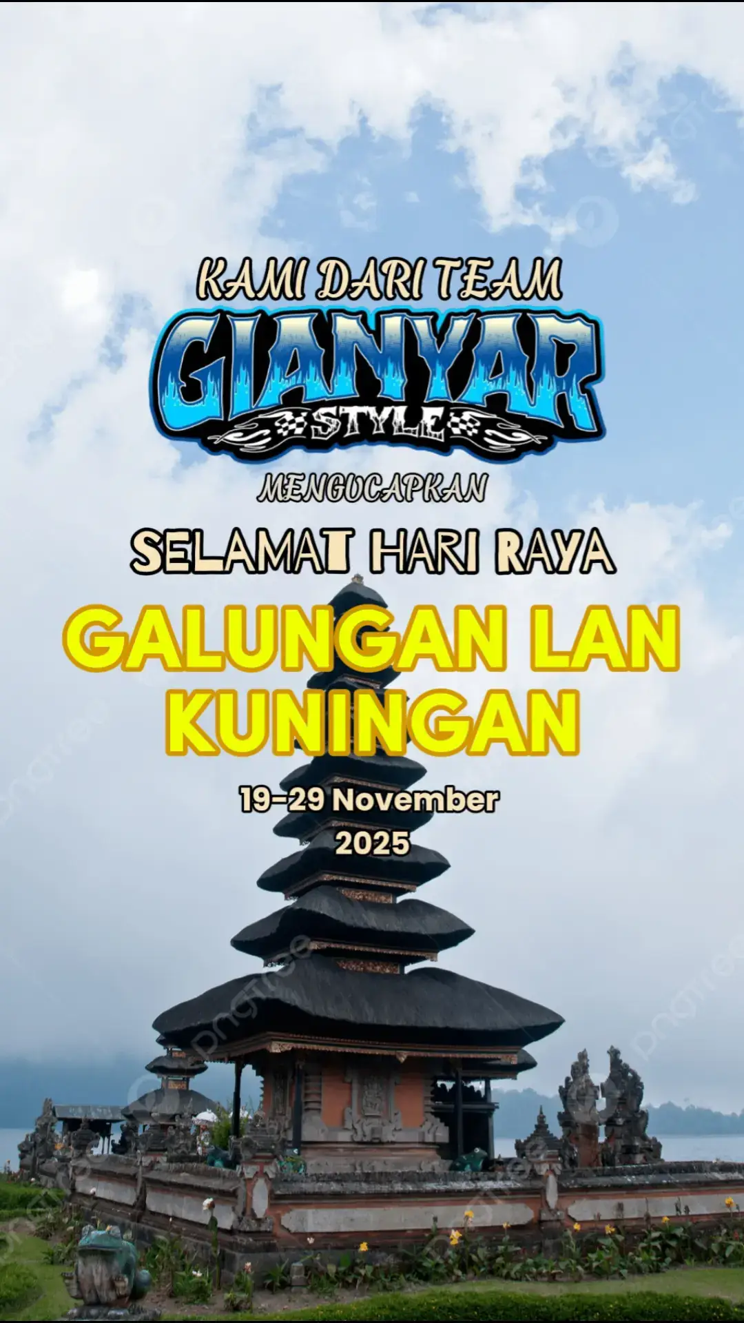 Rahajeng Galungan Lan Kuningan semogi Rahayu Sareng Samian🙏🏻😇 . . . #galungandankuningan #gianyarstyle #gianyarpunya #platdkstyle #allmotor 