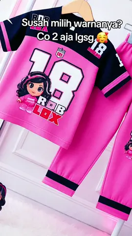 Setelan Jersey Roblox Anak Perempuan #setelanrobloxanakperempuan #setelananakperempuan #bajuanakperempuan #kaosanakpremium 