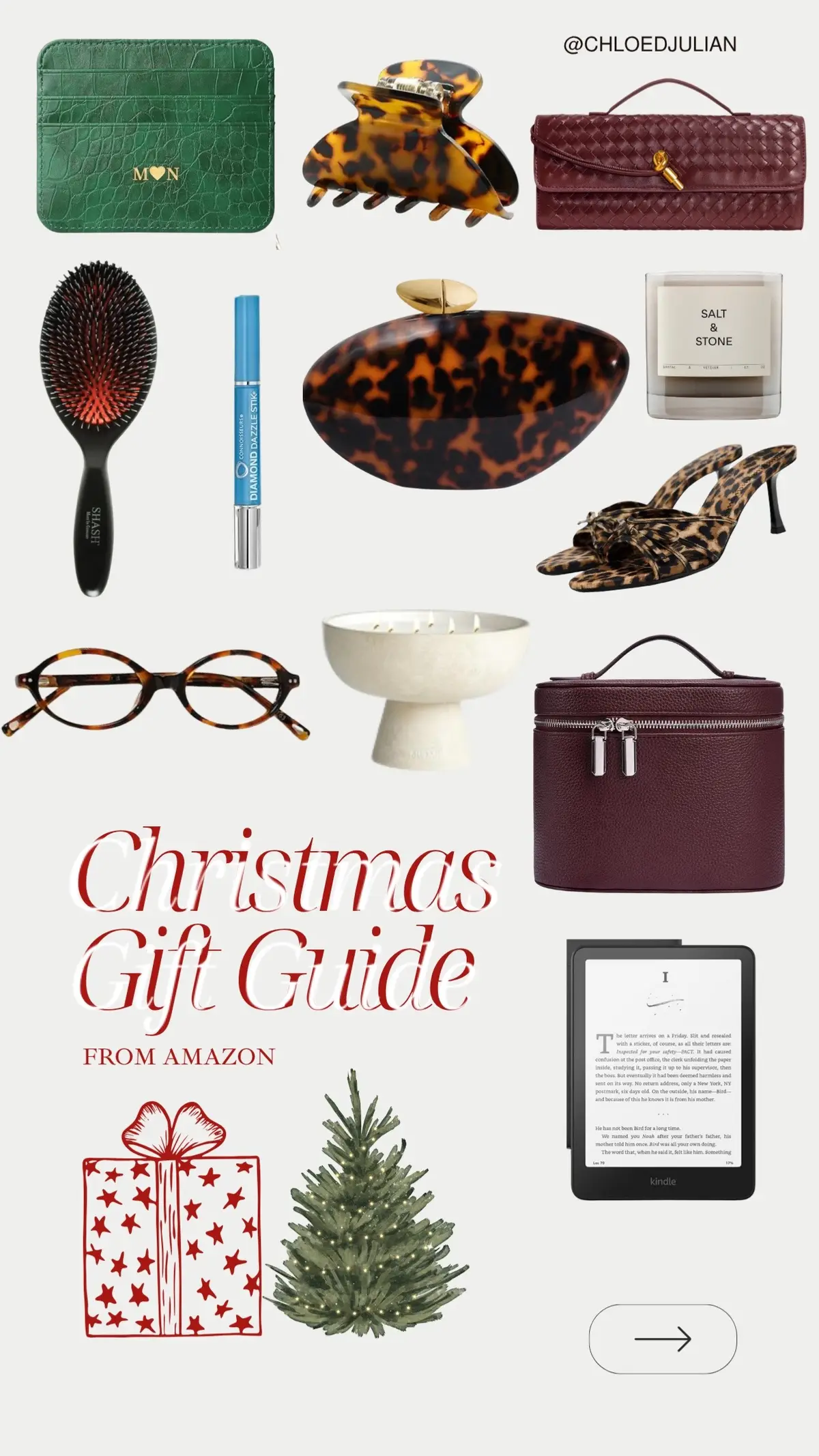 I love all of these products as gifts for Christmas! A lot of these are very affordable which I love and you can mix and match for the people in your life. All of these are linked in my bio under Amazon Holiday gift guide if you are interested!  Let me know what other gift guides you want to see! #holidaygiftguide #holidaygifts #affordablegifts #christmasgifts #giftsforher 