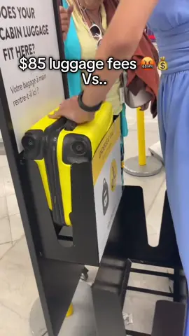 Would you pay the or travel for free?❤️😱 #suitcase #travelgear #luggagepacking 