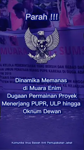 Dinamika Memanas di Muara Enim Dugaan Permainan Proyek Menerjang PUPR ULP hingga Oknum ANGGOTA DPRD. SOURCE:FAKTArealtv #muaraenim #apkasi #sumsel #sumateraselatan #indonesia #korupsi #kpk #bpk #muaraenimterkini #muaraenimsumateraselatan #muaraenim_palembang #dprdmainproyek #majelisdewan #prabowosubianto #purbaya #dprdmuaraenim #dprdsumsel #kpkhunters #kpkpolice #kpktiktoke #gibran #kpk_ri