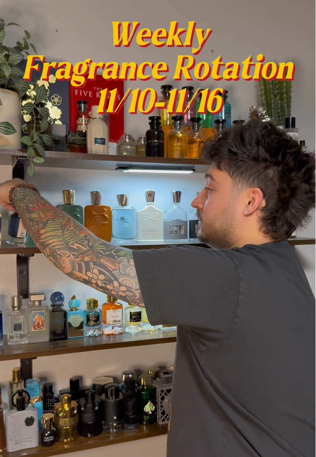 Weekly fragrance rotation 11/10-11/16 😮‍💨🔥 #fragrance #fragrancetiktok #fragrancetok #perfume #cologne 