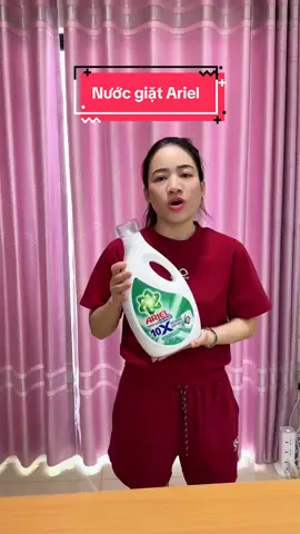 Nước giặt Ariel 10x #nhacuaenn #nuocgiat #ariel 