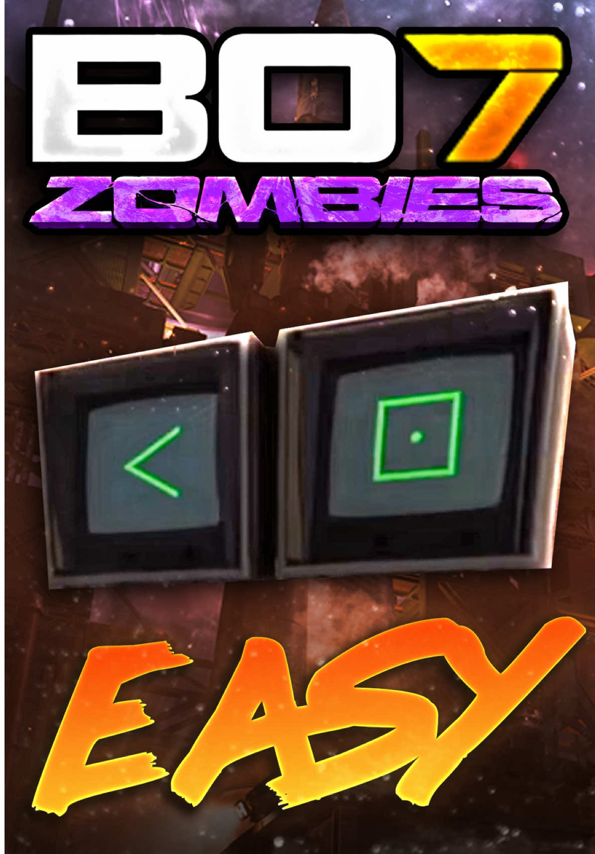 FAST TV Puzzle Step Guide in Ashes of The Damned Easter Egg… (Easy Solve) #CallofDuty #BlackOps7 #Zombies #AshesofTheDamned #EasterEgg 