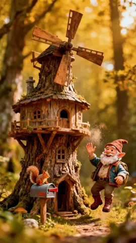 Gnome Tales of the Enchanted Forest! #aianimation #enchantedforest #gnome #miniworld #creatorsearchinsights 