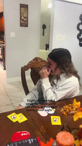 Family game night turned into this 🤣 with the board game side effects #fyp #family #sideeffects 