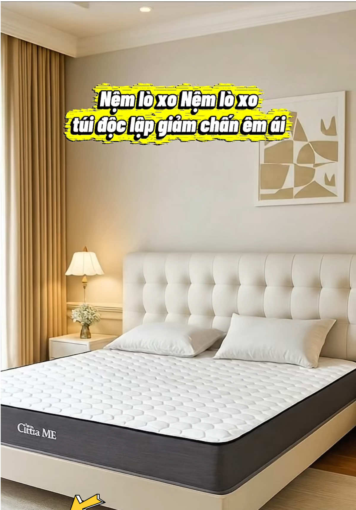 Nệm lò xo #nemloxo #nemcaosunon #viral #xuhuong #thinhhanh 