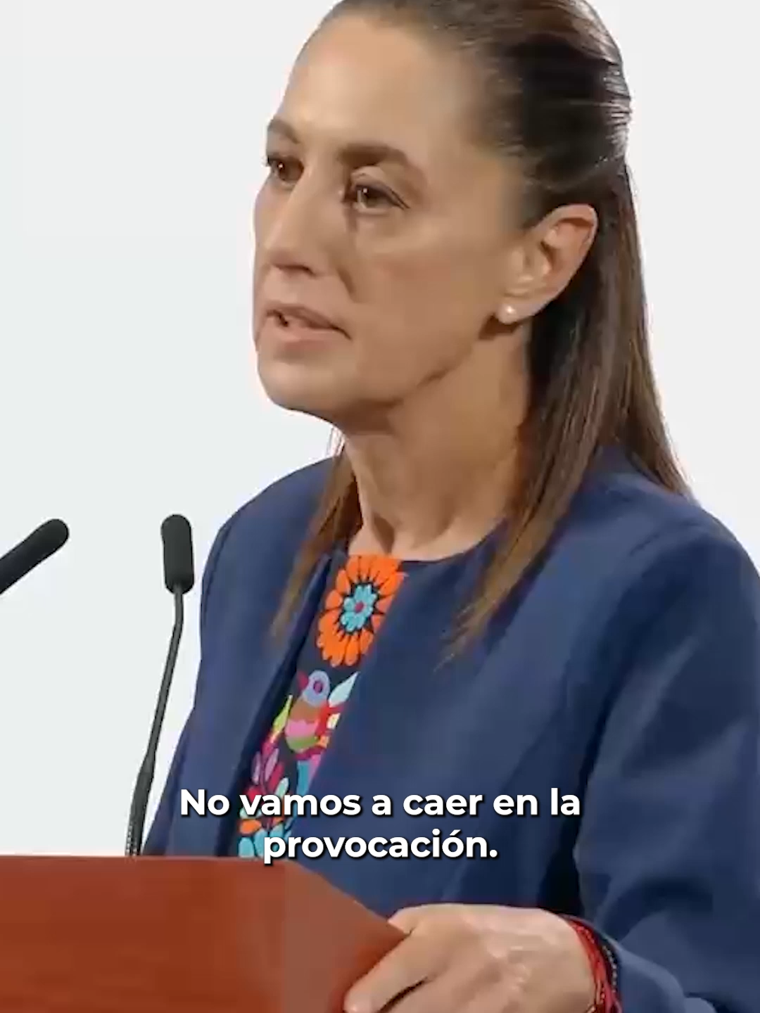 “Nosotros no reprimimos, no debemos caer en la provocación y menos en la violencia”: Claudia Sheinbaum. #Latinus #InformaciónParaTi