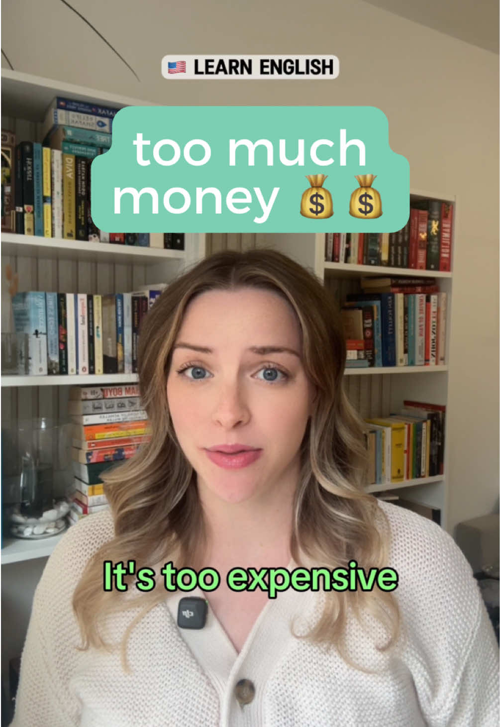 Learn different ways to say something is too much money 💰💰 #english #englishteacher #learnenglish #englishlanguage #englishvocabulary  