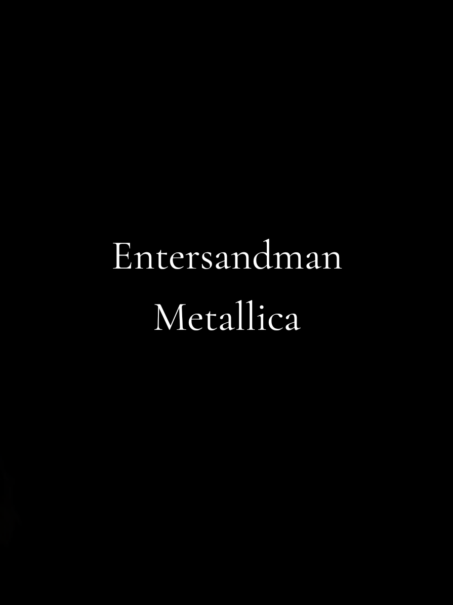 Bagian 272 Entersandman Metallica Lagu 