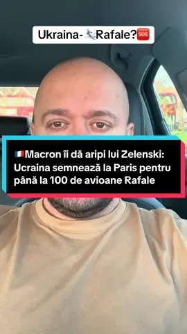 🇫🇷Macron îi dă aripi lui Zelenski: Ucraina semnează la Paris pentru până la 100 de avioane Rafale – cel mai mare contract de război al Europei🛩️ #Ucraina #Rafale #Macron #WarNews #Geopolitics