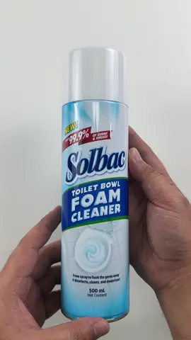 SOLBACK TOILET FOAM CLEANER #solbac #solbactoiletfoamcleaner #foamcleaner 