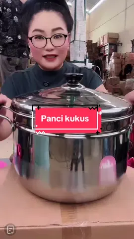 Panci kukus stainless. #pancistainless #pancikukus #panci #perabotanrumahtangga #belilokal 