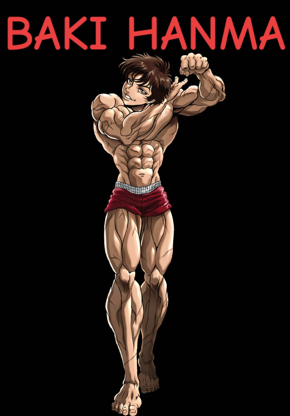 Baki Hanma. #baki #bakihanma #anime #fyp #fypシ #viralvideo 