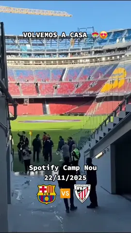 Este Sábado 22 de Noviembre por la Jornada 13 de la Liga de España volvemos al nuevo Spotify Camp Nou luego de mas de dos años lejos de Casa 🏟😍 #foryoupage #viral #barcelona #campnou🔴🔵 #spotifycampnou 