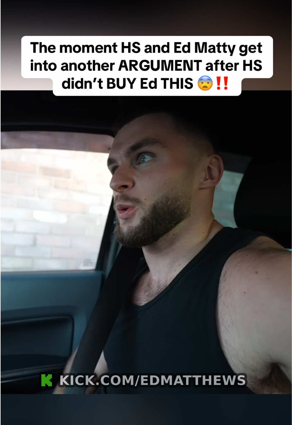 The moment HS and Ed Matty get into another ARGUMENT after HS didn’t BUY Ed THIS 😨‼️ #edmatthews #hstikkytokky #uktiktok #ukcomedy #argument 