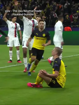 Haaland talked, Neymar showed it on the pitch. #neymar #psg #dortmund #ucl #footballtiktok 