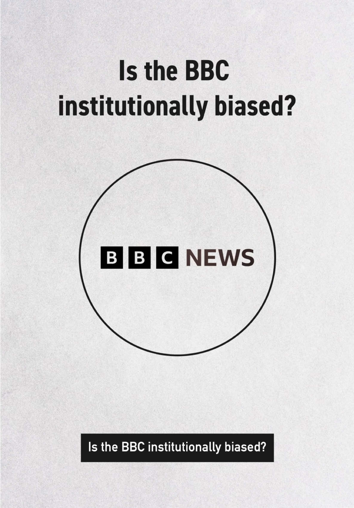 Check out the full video on YouTube if you’re interested (link in bio). #bbc #bias #media #explained #education 